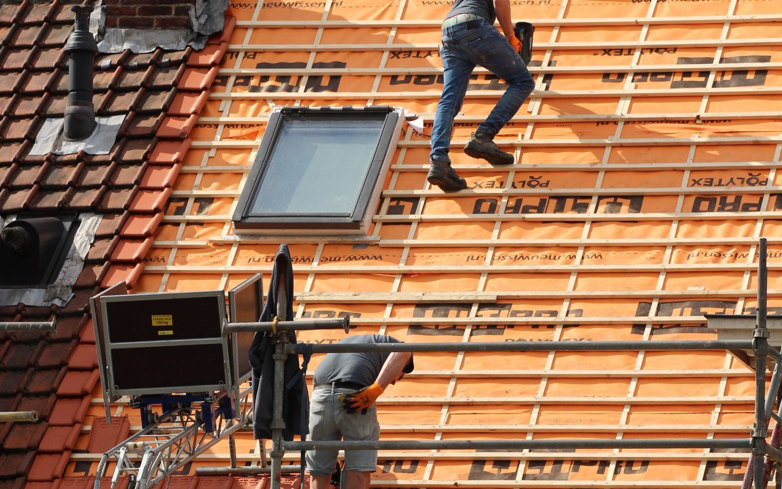 M. Rappeneau, chantier de couvreur zingueur à Bezons